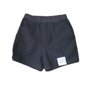 Moonstone Hiking Trail Athletic Nylon Stretch Black Shorts Womens